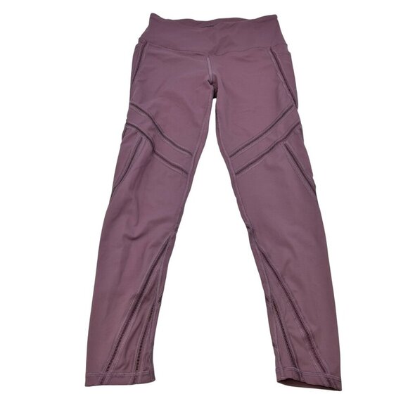 Victoria Sport Victoria’s Secret Active Leggings Mauve Size Medium Pockets - Picture 1 of 8
